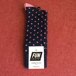 Fun Socks Combed Cotton 10-13 NWT
